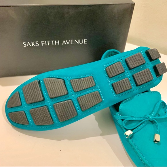 Saks Fifth Avenue Driving Loafers - Picture 4 of 5